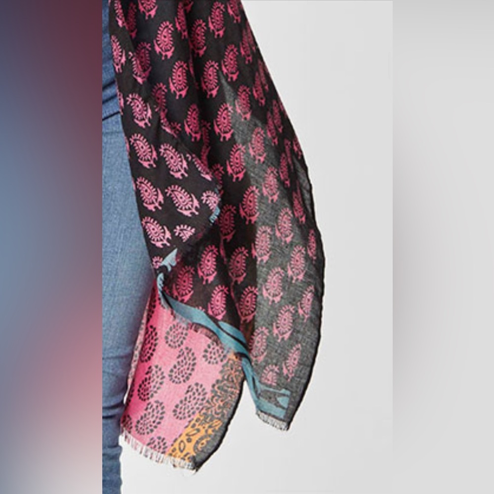 Colorful Patterned Kimono - Picture 3 of 6